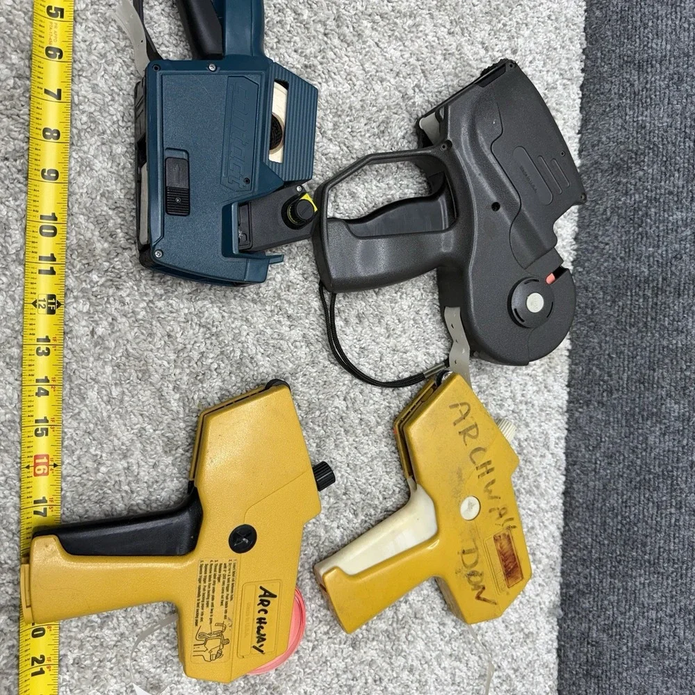 Lot Monarch 1159 / 1110 / contact Garvey 25-5 price maker label gun AS IS x4